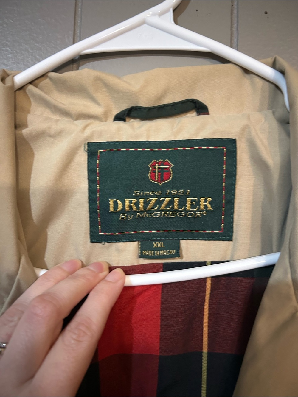 Rare vintage Drizzler jacket XXL - Picture 2 of 7